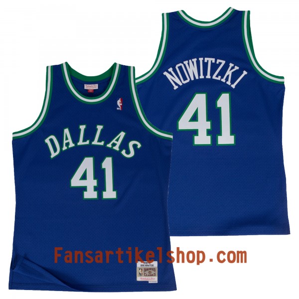 Herren NBA Dallas Mavericks Nowitzkis Dirk Hardwood Classics Auswärtstrikot Swingman Herren NBA Dallas Mavericks Nowitzkis Dirk Hardwood Classics Auswärtstrikot Swingman