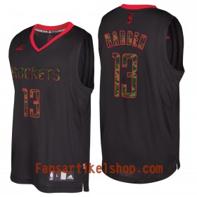 Herren NBA Houston Rockets Trikot James Harden in Camouflage-Optik Swingman