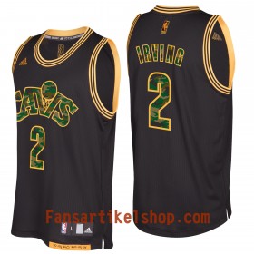 Herren NBA Cleveland Cavaliers Trikot Kyrie Irving in Camouflage-Optik Swingman
