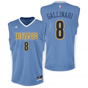 Herren NBA Denver Nuggets Trikot Danilo Gallinari Auswärtstrikot Swigman