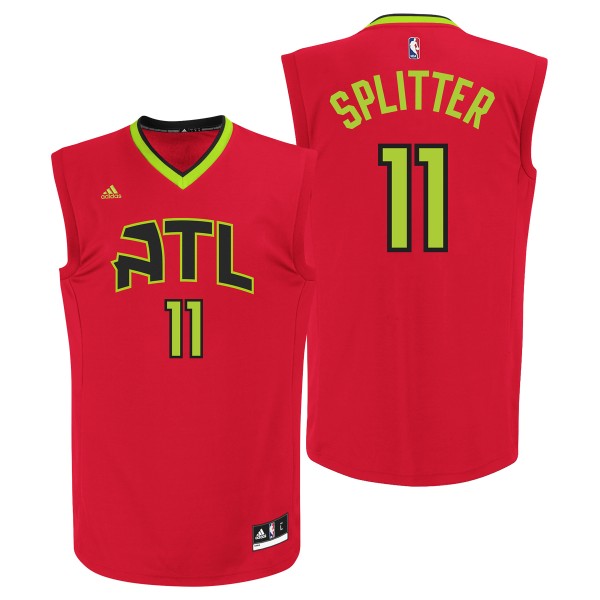 Herren NBA Atlanta Hawks Trikot Tiago Splitter Auswärtstrikot Swigman