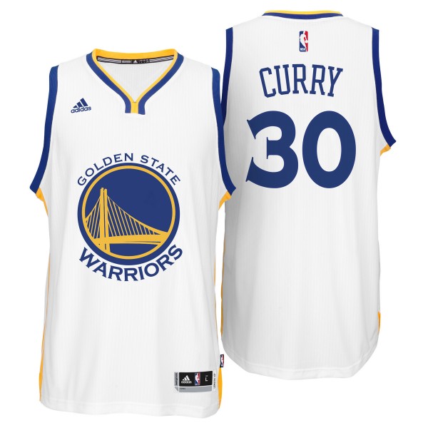 Herren NBA Golden State Warriors Trikot Curry Heimtrikot Swingman