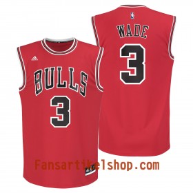 Herren NBA Chicago Bulls Trikot Dwyane Wade Auswärtstrikot Swingman
