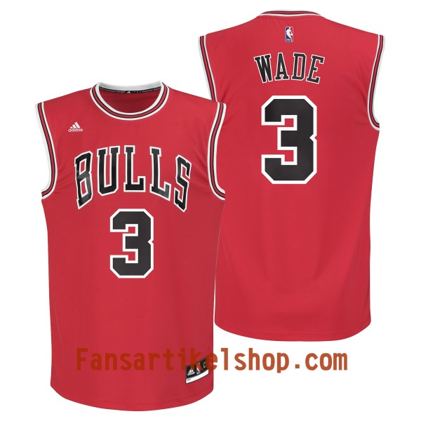 Herren NBA Chicago Bulls Trikot Dwyane Wade Auswärtstrikot Swingman Herren NBA Chicago Bulls Trikot Dwyane Wade Auswärtstrikot Swingman