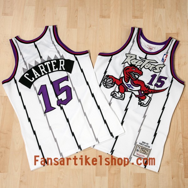 Herren NBA Toronto Raptors Trikot Vince Carter 1998-99 Authentic Heimtrikot Swingman Herren NBA Toronto Raptors Trikot Vince Carter 1998-99 Authentic Heimtrikot Swingman