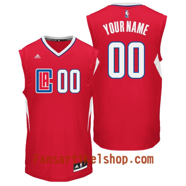 Herren NBA Los Angeles Clippers Trikot Auswärtstrikot Swingman Personalisiert