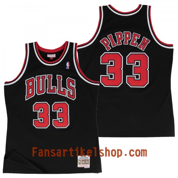 Herren NBA Chicago Bulls Trikot Scottie Pippen Hardwood Classics Ausweichtrikot Swingman Herren NBA Chicago Bulls Trikot Scottie Pippen Hardwood Classics Ausweichtrikot Swingman