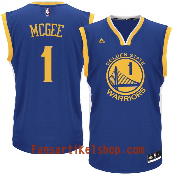 Herren NBA Golden State Warriors Trikot Javale Mcgee Auswärtstrikot Swigman