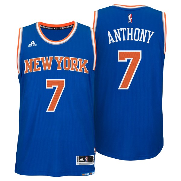 Herren NBA New York Knicks Trikot Carmelo Anthony Auswärtstrikot Swingman Herren NBA New York Knicks Trikot Carmelo Anthony Auswärtstrikot Swingman