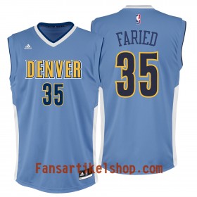 Herren NBA Denver Nuggets Trikot Kenneth Faried Auswärtstrikot Swigman