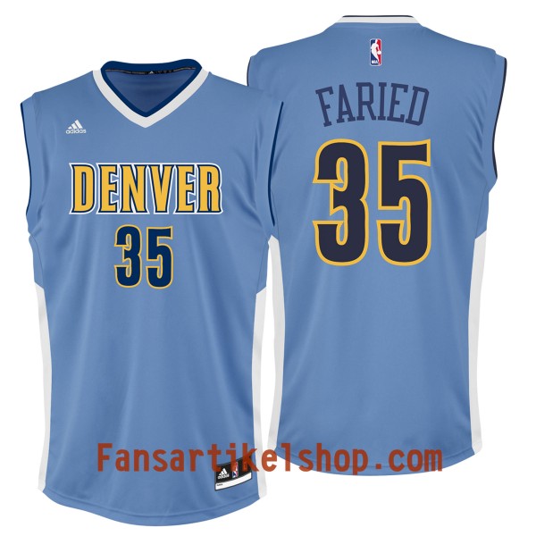 Herren NBA Denver Nuggets Trikot Kenneth Faried Auswärtstrikot Swigman Herren NBA Denver Nuggets Trikot Kenneth Faried Auswärtstrikot Swigman