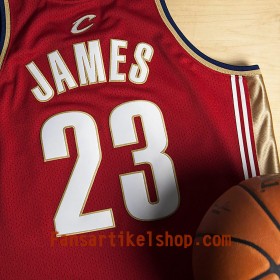 Herren NBA Cleveland Cavaliers Trikot Lebron James 2003-04 Rookie Authentic Auswärtstrikot Swingman