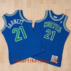 Herren NBA Minnesota Timberwolves Trikot Kevin Garnett 1995-96 Authentic Auswärtstrikot