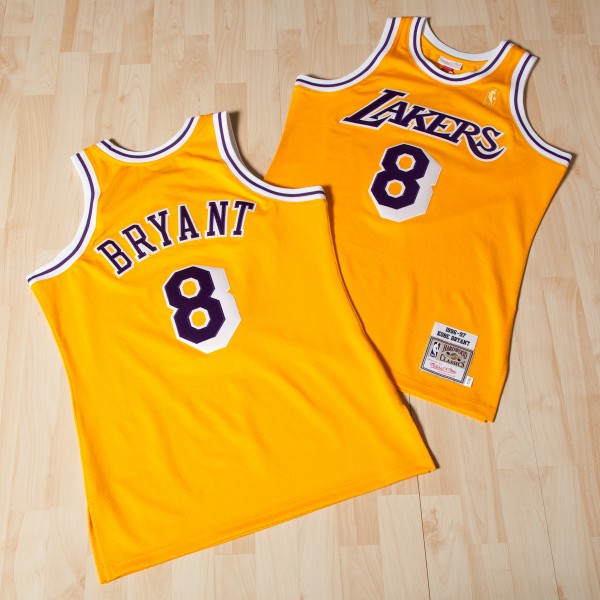 Herren NBA Los Angeles Lakers Trikot Kobe Bryant 1996-97 Authentic Heimtrikot Swingman Herren NBA Los Angeles Lakers Trikot Kobe Bryant 1996-97 Authentic Heimtrikot Swingman