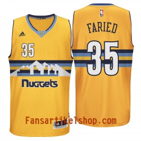 Herren NBA Denver Nuggets Trikot Kenneth Faried Ausweichtrikot Swingman