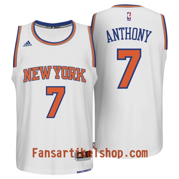 Herren NBA New York Knicks Trikot Carmelo Anthony Heimtrikot Swingman