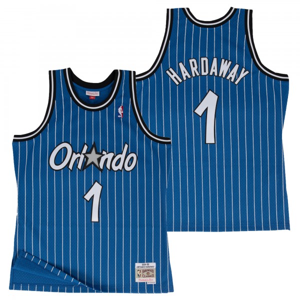 Herren NBA Orlando Magic Trikot Penny Hardaway Hardwood Classics Auswärtstrikot Swingman Herren NBA Orlando Magic Trikot Penny Hardaway Hardwood Classics Auswärtstrikot Swingman