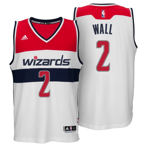 Herren NBA Washington Wizards Trikot John Wall Heimtrikot Swingman Herren NBA Washington Wizards Trikot John Wall Heimtrikot Swingman