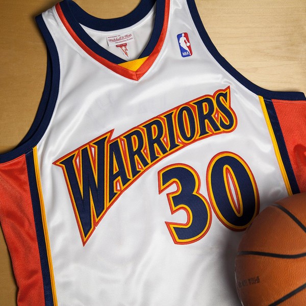 Herren NBA Golden State Warriors Trikot Stephen Curry 2009-10 Rookie Authentic Heimtrikot Swingman Herren NBA Golden State Warriors Trikot Stephen Curry 2009-10 Rookie Authentic Heimtrikot Swingman