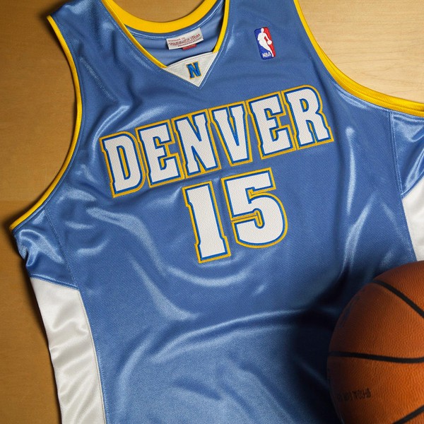 Herren NBA Denver Nuggets Trikot Carmelo Anthony 2003-04 Rookie Authentic Auswärtstrikot Swingman Herren NBA Denver Nuggets Trikot Carmelo Anthony 2003-04 Rookie Authentic Auswärtstrikot Swingman