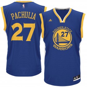 Herren NBA Golden State Warriors Trikot Zaza Pachulia Auswärtstrikot Swigman