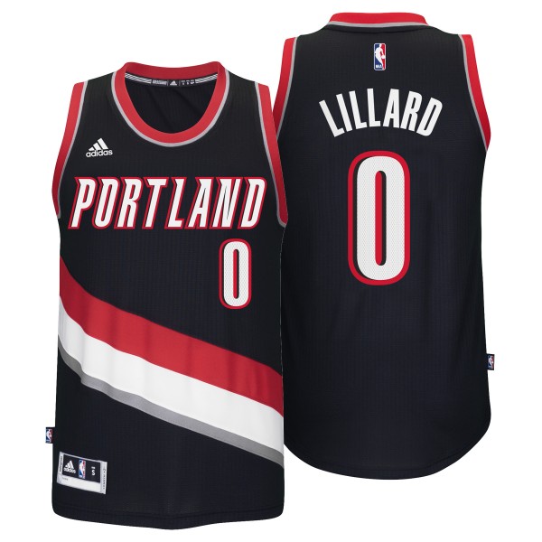 Herren NBA Portland Trailblazers Trikot Damian Lillard Auswärtstrikot Swingman Herren NBA Portland Trailblazers Trikot Damian Lillard Auswärtstrikot Swingman