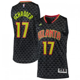 Herren NBA Atlanta Hawks Trikot Dennis Schroder Auswärtstrikot 2017-18 Swingman