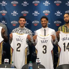 Brandon Ingrams Gesichtsausdruck ist zu ernst