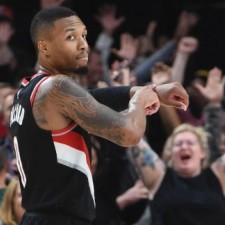 Lillard's Kupplung schießen Hilfe Trail Blazers 113-110 gewinnen Lakers