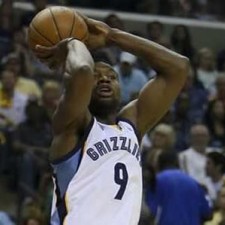 Memphis Grizzlies geht in den Ruhestand von Tony Allens Nr. 9 nba trikots