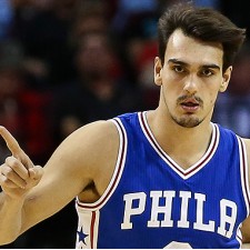 Saric erzielte 25 Hilfe 76ers104-97 schlagen Jazz
